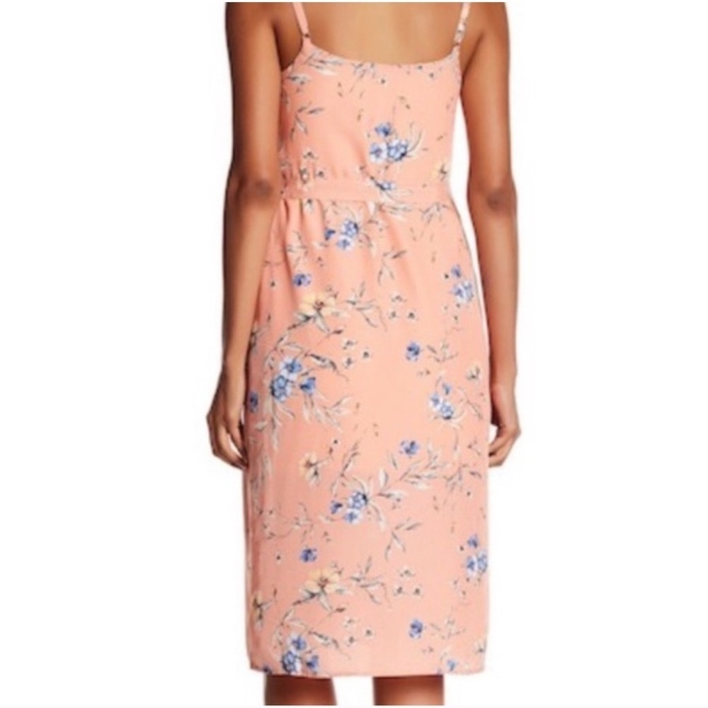 ALI & JAY Orange Tie Front Sundress Midi - Picture 2 of 5